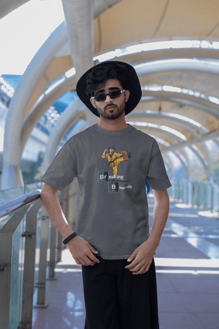 Breaking Boards (Breaking Bad) Adult T-Shirt - Image 2