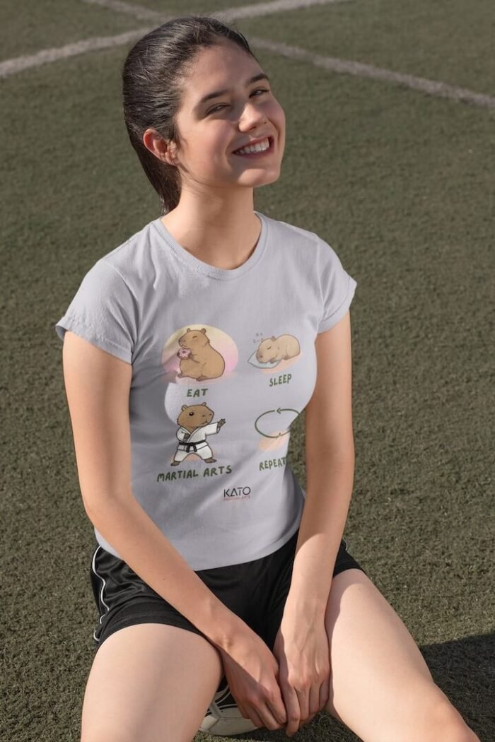 CapyKata – Capybara Kids T-Shirt - Image 3