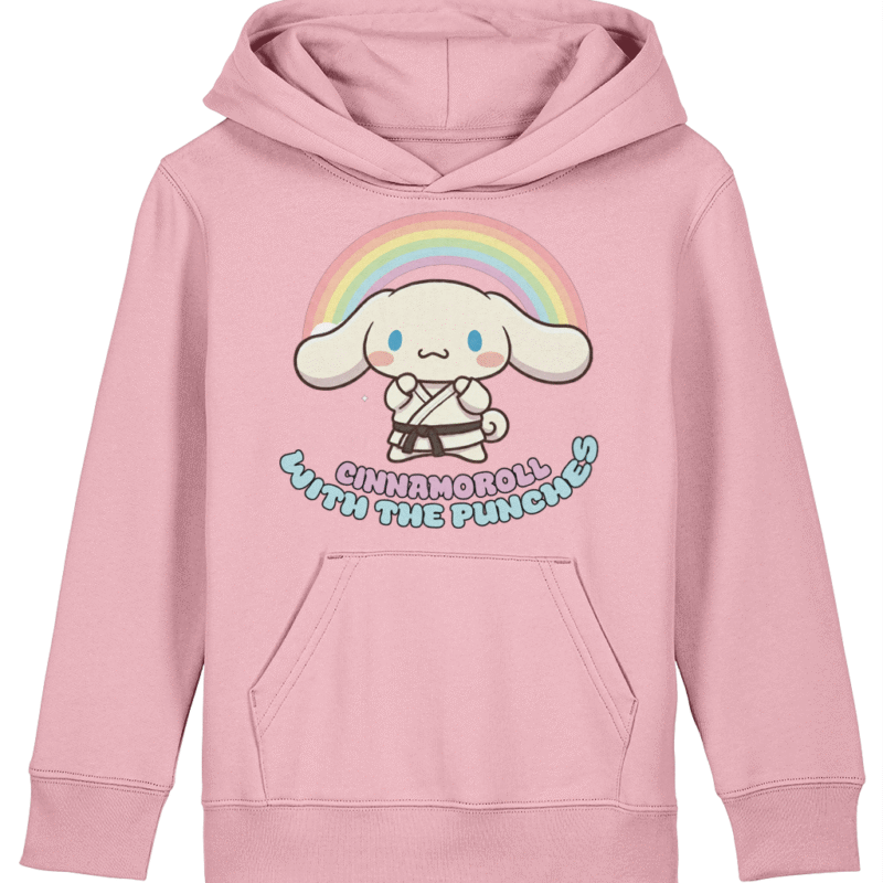 Cinnamoroll with the punches - (Sanrio/Hello Kitty) Kids Hoodie