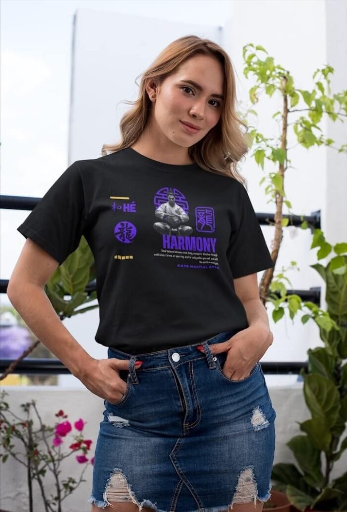 Harmony – Virtues Adult T-Shirt - Image 2
