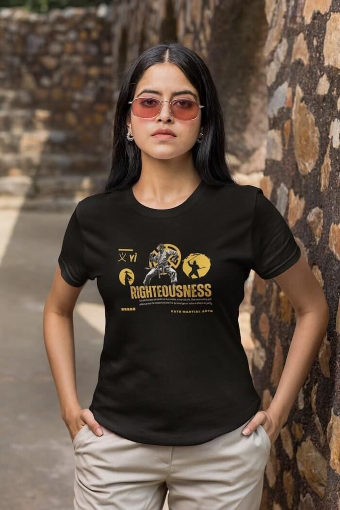 Righteousness – Virtues Adult T-Shirt - Image 2